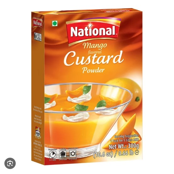 National Custard Mango 300g